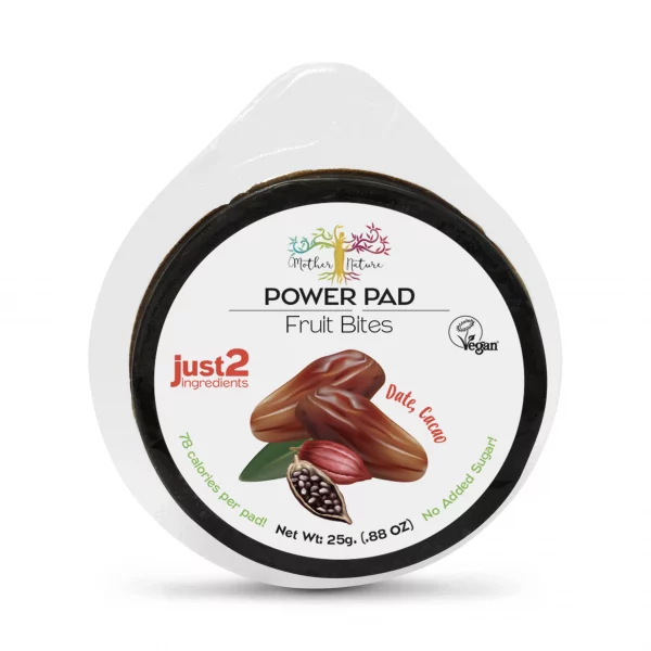 Power Pads Date Cacao Front